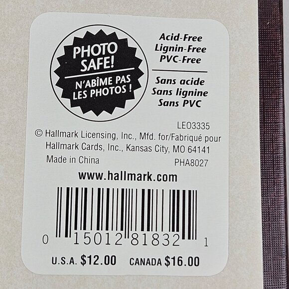 Hallmark Stories Journaling Album Memorable Moments Photo Safe PHA8027 4x6 - Picture 9 of 12